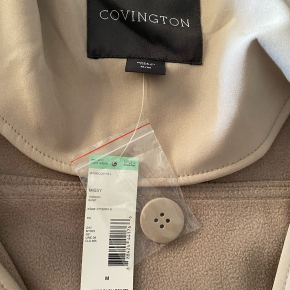 🆕 Covington trench coat. Women’s size medium. - Picture 2 of 5